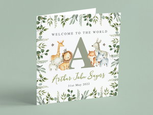 Personalised New Baby Cards