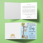 Personalised Classic Winnie The Pooh 1st Birthday Card - Son, Grandson, Godson, Nephew, Brother Gift