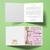 Personalised Classic Winnie The Pooh 1st Birthday Card - Daughter, Granddaughter, Niece, Goddaughter Gift