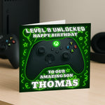 Personalised Xbox Gamer Birthday Card