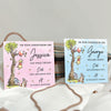 Personalised Classic Winnie The Pooh Baptism, Christening, Naming Day Card - Granddaughter, Goddaughter, Niece Girl Gift