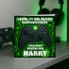 Personalised Xbox Gamer Birthday Card