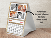 Personalised A5 Desktop Calendar – Elegant Lights Design, Perfect for Christmas & Birthdays 2025