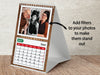 Personalised A4 Wall Calendar – Custom Photo Gift, Start Any Month, Perfect for Christmas & Birthdays - Year 2025
