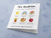 Personalised Teacher Thank You Card - School Nursery End of Term Card