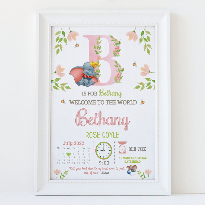 personalmoments-personalised-dumbo-baby-print-girl-a1