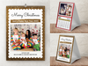 Personalised A4 Wall Calendar 2025 – Glitter Effect & Colourful Design