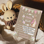 Peter Rabbit 1st Year Milestone Cards - Pink Baby Girls Keepsake