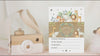 Jungle Safari Animals Baby Milestone Cards - Unisex Photo Prop