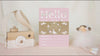 Vintage Pink Floral Botanical Boho Milestone Cards - Baby Girl Keepsake
