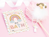 Vintage Rainbow Boho Milestone Cards - Baby Girl Keepsake
