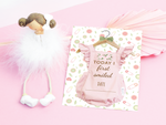 Vintage Baby Girl Memory Milestone Cards - Perfect Baby Shower Gift, Keepsake Milestone Cards for Girls