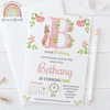 Personalised Flopsy Bunny Birthday Invitations