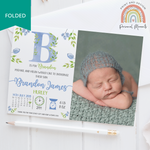 FOLDED personalmoments-thank-you-card-floral-alphabet-boy-folded