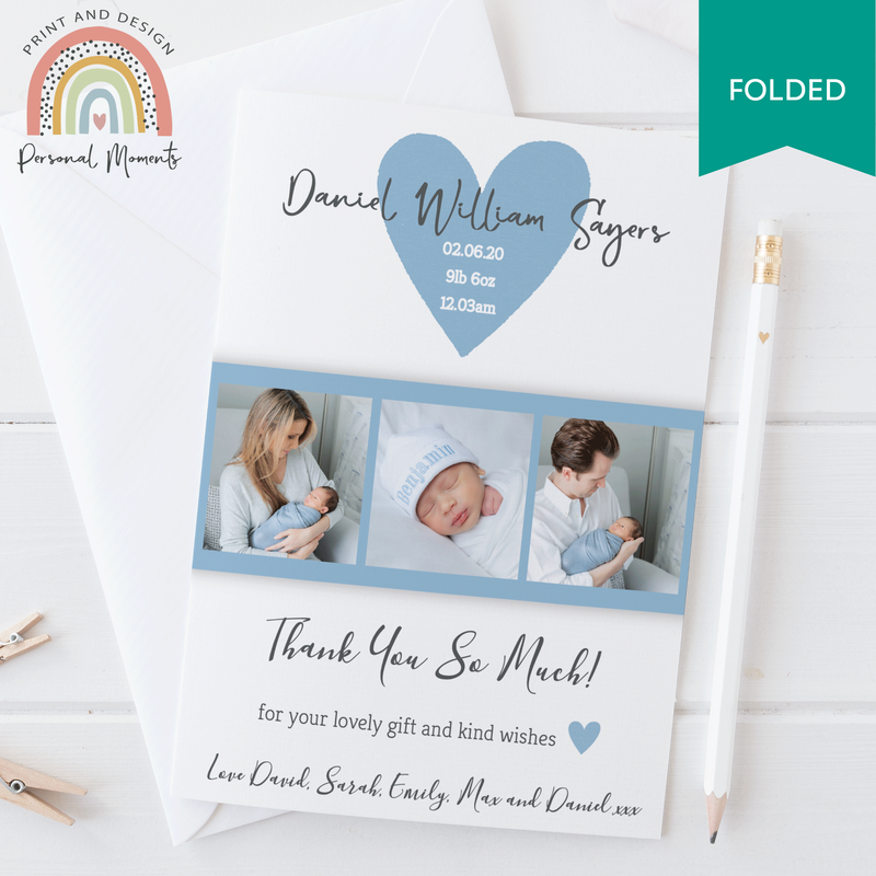 FOLDED personalmoments-thank-you-card-lovely-boy-folded