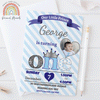 Personalised Prince 1st Birthday Invitations