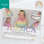FOLDED personalmoments-thank-you-card-rainbow-girl-folded