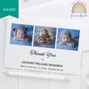 Folded editable thank you card 