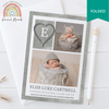 FOLDED Share Your Gratitude with Personalised Baby Boy Thank You Cards | Personal Moments