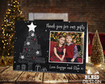 FOLDED Photo Christmas Thank You Cards, Pet Holiday Thank You Cards