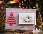 FLAT Custom Christmas Thank You Cards, Picture Christmas Thank You Cards
