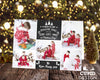 FLAT Custom Family Christmas Thank You Cards, Christmas Gift Thank You Card Pack