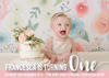girl 1st birthday invites