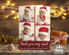 FLAT Pet Photo Christmas Thank You Cards, Christmas Thank You Cards With Photos