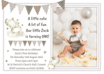 Personalised Elephant Invites