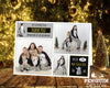 FLAT Photo Christmas Personalised Thank You Card, Photo Thank You Card