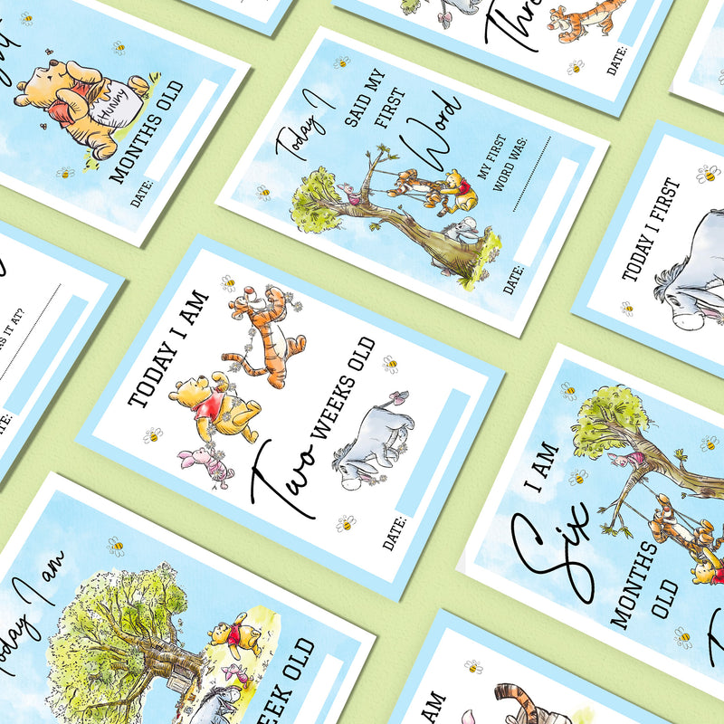 a group of children's books with winnie the pooh illustrations
