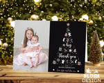 FLAT Photo Greetings Thank You Card Pack, Christmas Thank You Cards With Photos