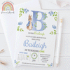 Personalised Peter Rabbit Invitations