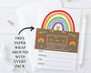 Unisex Rainbow Baby Milestone Cards - Ideal Baby Shower Gift, Colourful Keepsake and Memory Cards