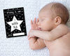 Monochrome Black and White 1st Year Milestone Cards - Baby Keepsake