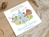 Personalised Farm Animals Birthday Card Blue