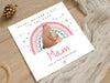 Personalised Mummy Bear Mother&#39;s Day Card, Bear Mothers Day Card, Mum, Nan, Grandma, Nana, Mammy, Mam, Baby Bear 1st Mothers Day Card