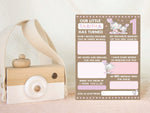 Personalised Elephant 1st Birthday Time Capsule Cards, First Birthday Keepsake Cards, 1st Birthday Party Games