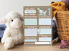 Personalised Elephant 1st Birthday Time Capsule Cards, First Birthday Keepsake Cards, 1st Birthday Party Games