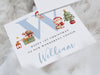 Personalised 1st Christmas Card for Son, Grandson, Nephew, Brother - Custom Baby's First Xmas Greeting