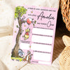 Personalised 1st Birthday Time Capsule Cards, Winnie The Pooh First Birthday Theme