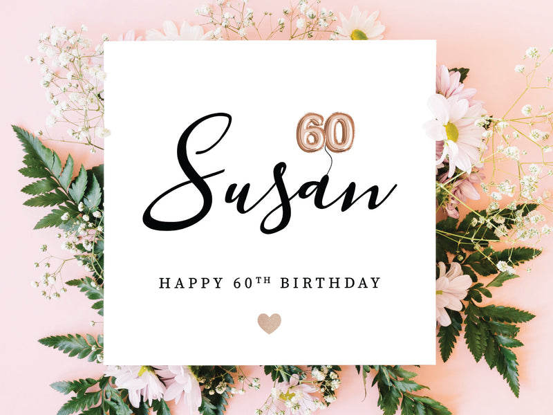 Custom 60th Birthday Cards - Personalised Sixty Milestone Greetings - Eco-Friendly Celebration Cards custom-60th-birthday-cards-personalised-sixty-milestone-greetings-eco-friendly-celebration-cards