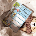 Personalised 1st Birthday Time Capsule Cards, Winnie The Pooh First Birthday Theme