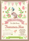 Personalised Vintage Jemima Puddleduck Invites