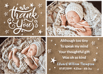 Baby Boy Starry Thank You Notes 