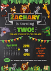 Personalised Jungle Invites