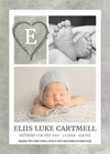 FOLDED Share Your Gratitude with Personalised Baby Boy Thank You Cards | Personal Moments