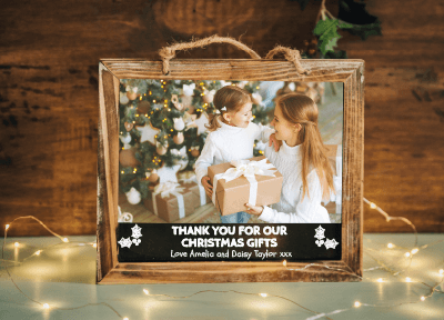 FLAT Children's Christmas Thank You Cards, Christmas baby thank you cards