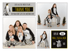 FLAT Photo Christmas Personalised Thank You Card, Photo Thank You Card